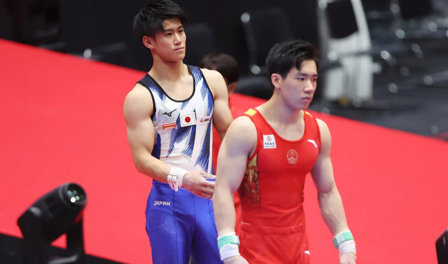 Hashimoto Daiki (Japan) and Zhang Boheng (Chinna) are the favorites for the All Around title at the Olympic Men's Artistic Gymnastics in 2024